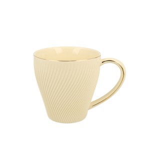 Puodelis porcelianinis kreminės spl. 430 ml ICE CREAM DUO