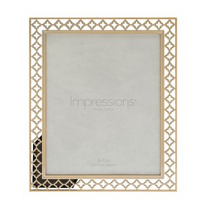 Rėmelis metalinis ažūrinis aukso spl. 20x25 cm FS15980 Widdop