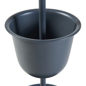 Stovas gėlėms metalinis 110x28 cm 3 vazonams juoda sp. PXFF-0161 84315616