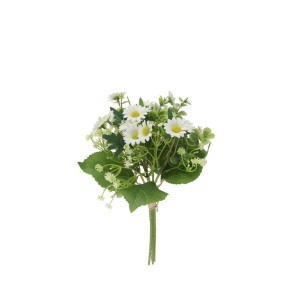 Dekoratyvinė gėlių puokštė Ramunės 20x33 cm 8445393435022