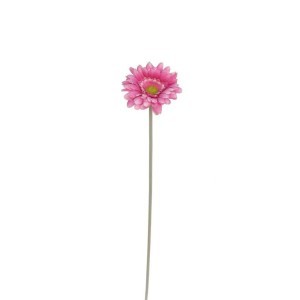 Dekoratyvinė gėlė Gerbera rožinė 12x12x52 cm 8445393227726