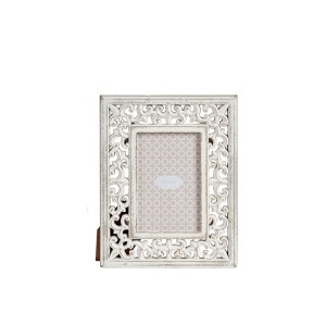 Rėmelis medinis baltos spalvos 10x15 cm Giftdecor 77961