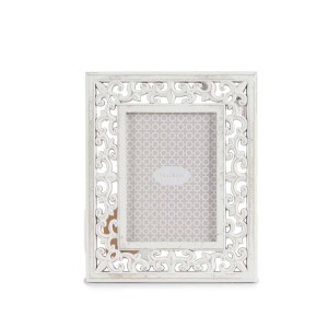 Rėmelis medinis baltos spalvos 13x18 cm Giftdecor 77962