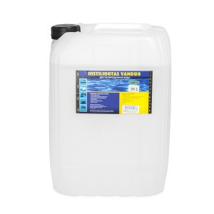 Vanduo distiliuotas 20 L SAVEX