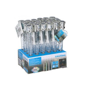 Šviestuvas sodo su saulės baterija 22x3x3 cm LED GRUNDIG 871125207482