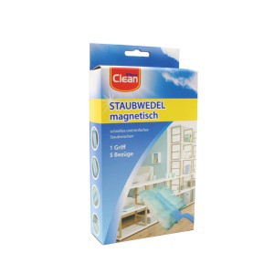 Šluotelė dulkėms valyti (rankena+5 šluostės) Elina Clean 40431