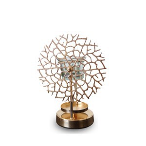 Eterinių aliejų šildytuvas metalinis 8x18 cm Zen Arome