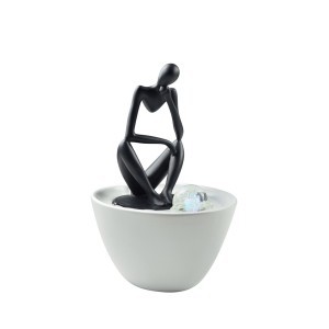 Fontanas kambarinis relaksui su LED 19x16x26 cm Zen Arome