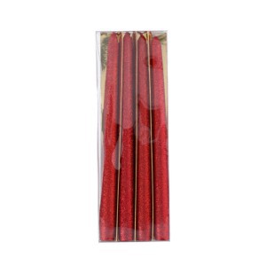 Žvakės tiesios 25 cm 4 vnt. 871125225478