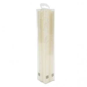 Žvakės 4 vnt 25 cm kreminė spalva PTMD 101522