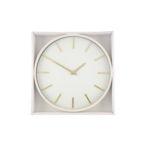 Laikrodis sieninis baltos spalvos D35 cm 4Living 610813