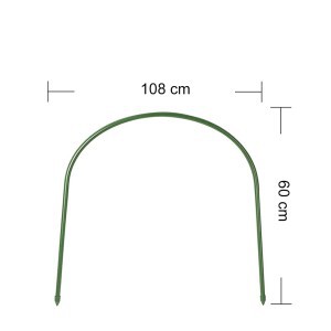 Lankas lysvei dengtas plastiku 11 mm 60x108 cm Gardenita (50)