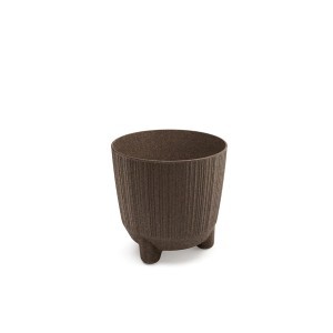 Vazonas RYFO N ECO WOOD 1,6L D145xH145 mm kavos sp. Prosperplast