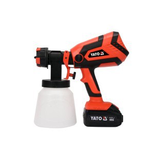 Pistoletas dažymui akumuliatorinis 18V 4Ah 1L/Min YT-82765 YATO SYS18V