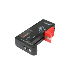 Testeris baterijoms 1,5 V ir 9 V visų rūšių baterijoms 81700 STHOR