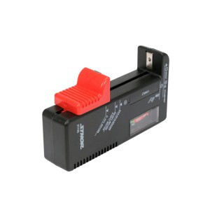 Testeris baterijoms 1,5 V ir 9 V visų rūšių baterijoms 81700 STHOR