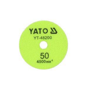 Diskas poliravimo deimantinis akmens masei/granitui/betonui 100 mm P50 YT-48200