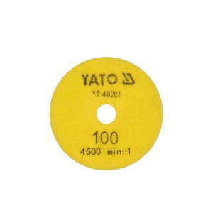 Diskas poliravimo deimantinis akmens masei/granitui/betonui 100 mm P100 YT-48201