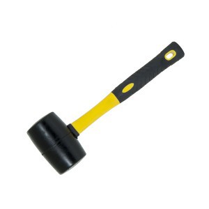 Plaktukas guminis juodas stikloplastikiniu kotu 340 g 113059  33535