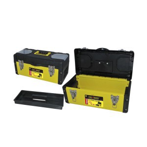 Dėžė įrankiams metalinė/plastikinė 19" 450x240x200 mm 0018029 Crownman (1)