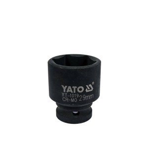 Galvutė šešiakampė smūginė 1/2" 29 mm YT-1019 YATO