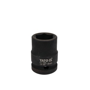 Galvutė šešiakampė smūginė 1/2" 18 mm YT-1008 YATO
