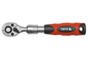 STUBBY TELESCOPIC RATCHET HANDLE 1/4"