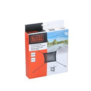 Tinklas-kišenė automobilio sėdynėms 30x28 cm Black+Decker 871125223556