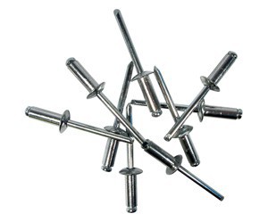 Kniedės aliumininės 4,0x6,4 mm 50 vnt. Savex