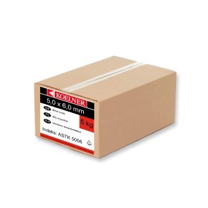 Kniedės aliumininės 5,0x6,0 mm 5 kg ASTK-5006-A