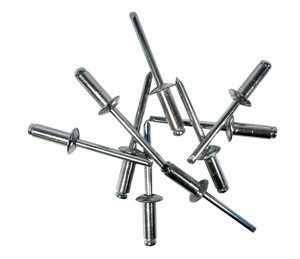 Kniedės aliumininės 4,0x9,6 mm 50 vnt. Savex