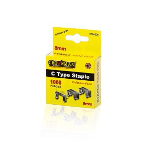 Kabės susegėjui 53/8 mm (1,2x11,2) 1000 vnt. 0764208 Crownman (50)