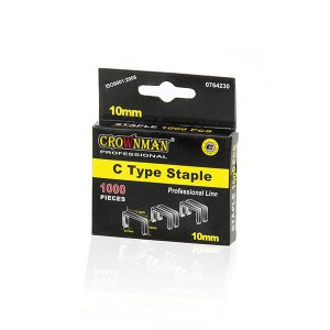 Kabės susegėjui 53/6 mm (0,7x11,3) 1000 vnt. 0764226 Crownman (50)