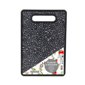 Lentelė pjaustymo 20x30 cm granito dizaino (balta, juoda) Urban Living 32324