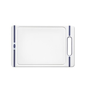 Lentelė pjaustymo 34x22 cm plastikinė balta/melsva 51413 Stefanplast