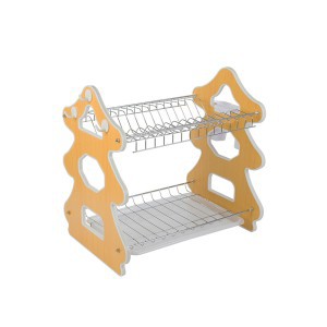 Džiovykla indams 2 aukštų 26x39x39 cm metalas/plastikas 07111
