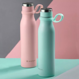 Gertuvė-termosas 480 ml SILKY rausva spalva Ambition 42210
