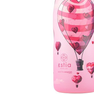 Gertuvė-termosas 500 ml D7xH22 cm LOVE Save the Aegean Estia 01-22266