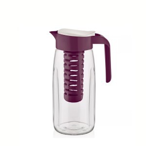 Ąsotis stiklinis su sieteliu 1,45 l Fiesta violetinis Ambition 21845
