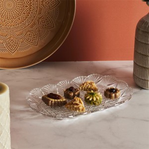 Saldaininės 2 vnt. su padėklu 26x14x16,5 cm Home Deco KA0271