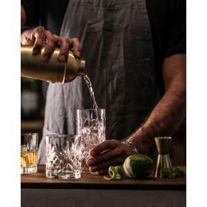 Taurės viskiui 475 ml 6 vnt polikarbonatinės, La Mediterranea BY01054677174