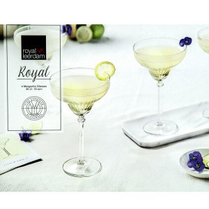 Taurės stiklinės 4 vnt. 300 ml kokteiliams ROYAL 762C36001130