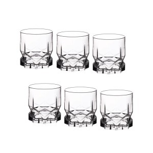 Stiklinių komplektas 6 vnt 325 ml skaidrios DIAMOND Ambition 64682