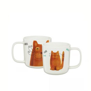 Puodelis porcelianinis PETS 370 ml kačiukas Ambition 22755
