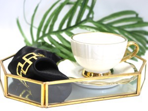 Puodelių rinkinys porcelianinis espresso  6 vnt. 80 ml PL-2618