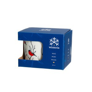Puodelis porcelianinis 300 ml Sniegenos Winteria 618545 kld