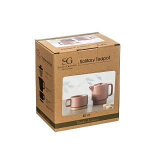 Arbatinukas su puodeliu keramikinis 400 ml molio sp. Secret de Gourmet 160724B
