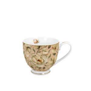 Puodelis porcelianinis ENGLISH ROSES CREAM 530 ml DUO