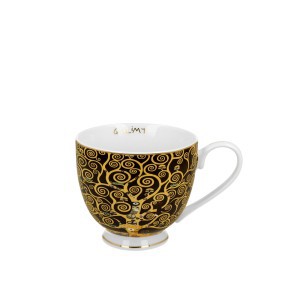 Puodelis porcelianinis G.Klimt Gyvenimo medis  530 ml DUO