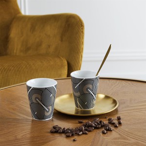 Puodelis keramikinis espresso 100ml Home Deco KA0133